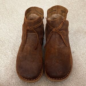 Born Tan Suede Footwear